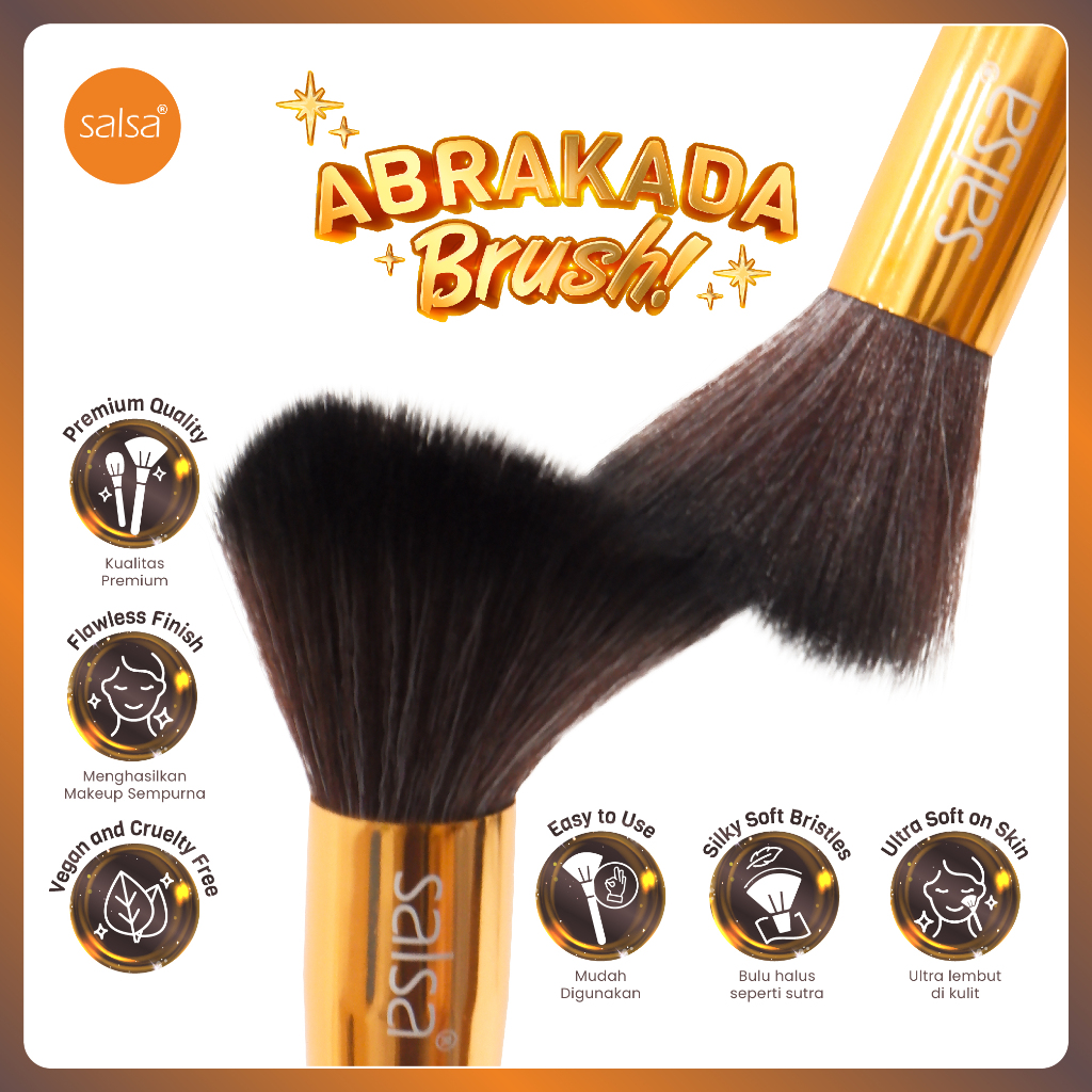 Salsa Abrakada Brush - 01 Powder Brush