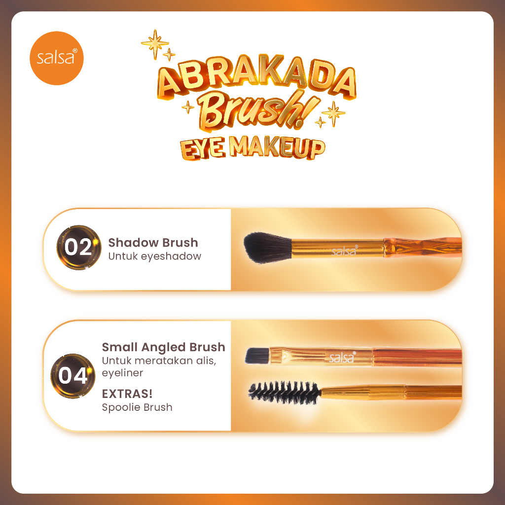 Salsa Abrakada Brush - 01 Powder Brush