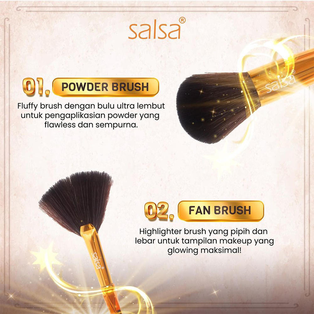 Salsa Abrakada Brush - 02 Shadow Brush