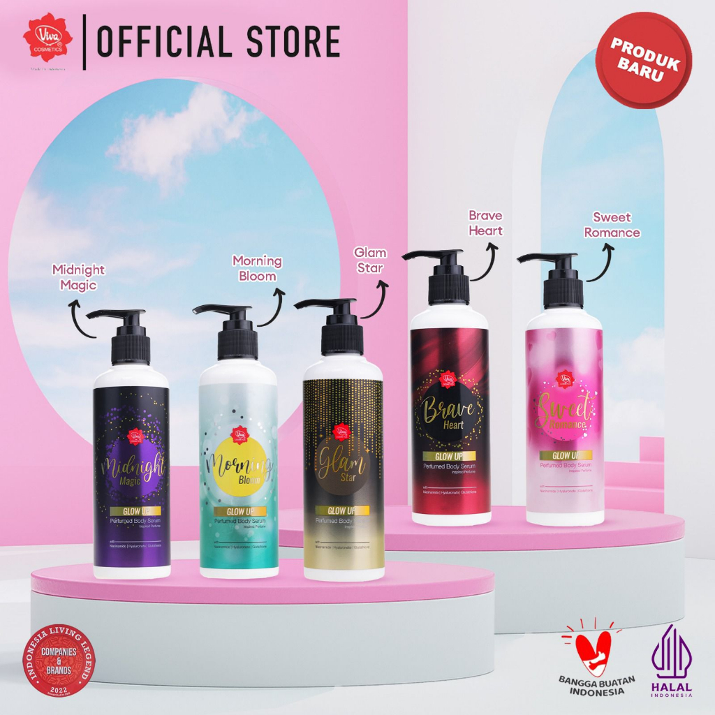 Viva Instant Brightening Perfumed Body Serum 230ml - Sweet Romance *