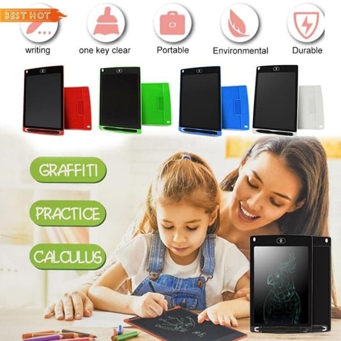 LCD Drawing 8,5inch - Papan Tulis Gambar LCD Writing 8,5