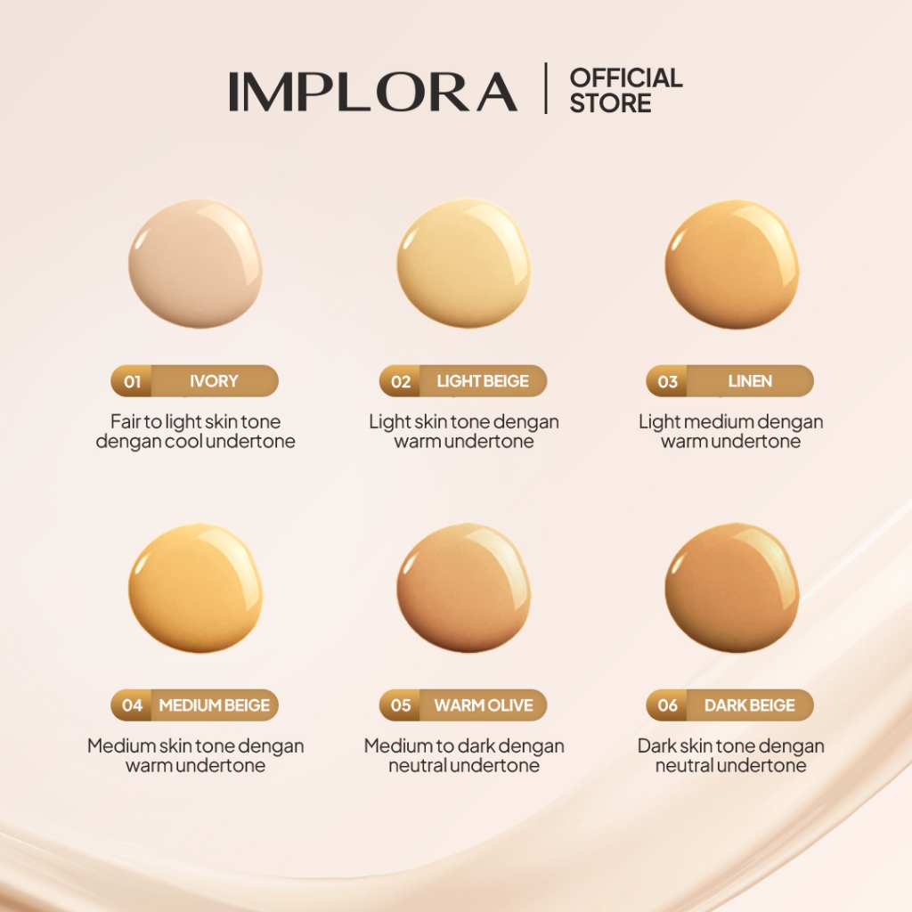Implora Even Better Liquid Foundation 25gr - 01 Ivory