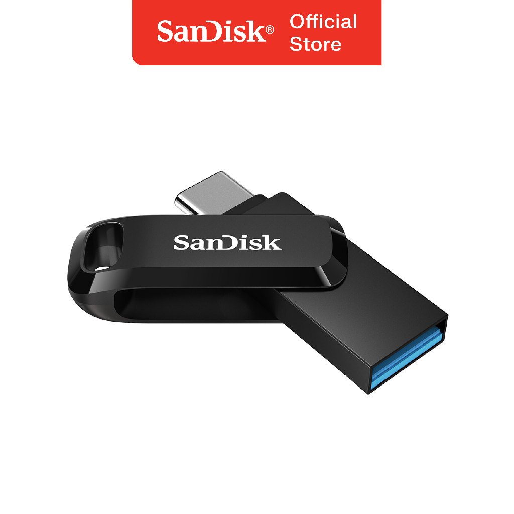 Sandisk Flashdisk Ultra Dual Drive Go SDDDC3 USB Type-C - 64GB 300MB/s