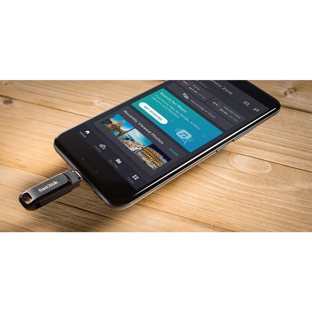 Sandisk Flashdisk Ultra Dual Drive Go SDDDC3 USB Type-C - 64GB 300MB/s