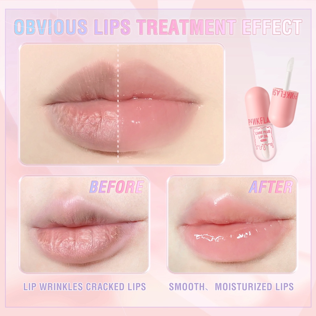 Pinkflash Care Plus Lip Oil 4ml PF-L12