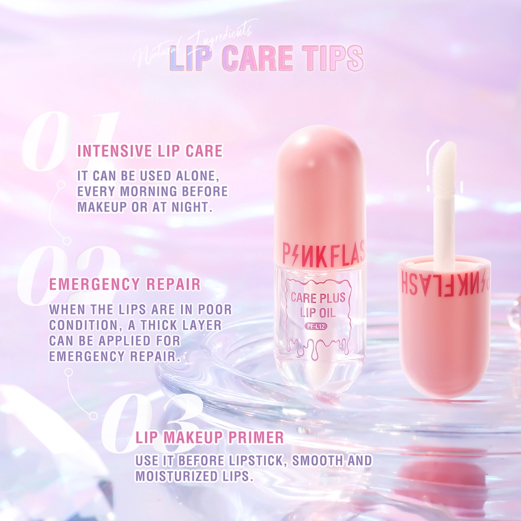 Pinkflash Care Plus Lip Oil 4ml PF-L12