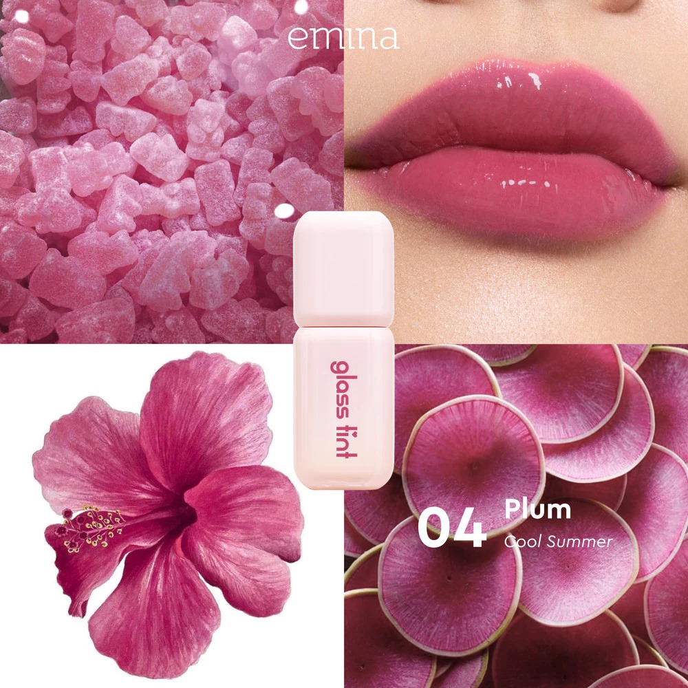 Emina Glass Tint 3gr - 04 Plum