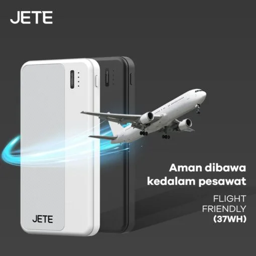 JETE Powerbank C7 10000mah (Input Micro & Type-C, Output 2.1A)