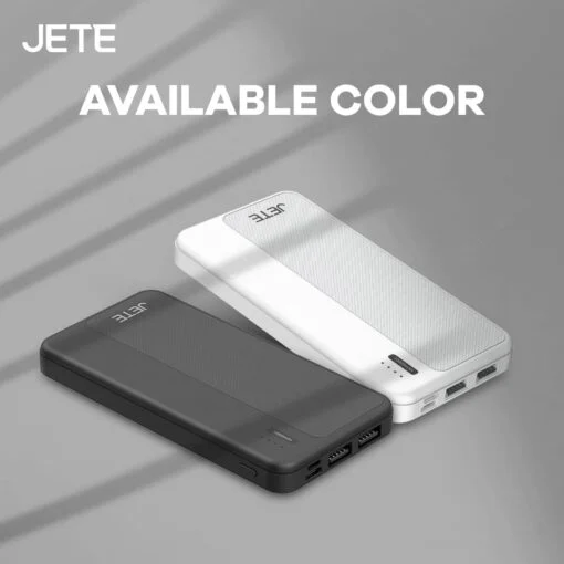 JETE Powerbank C7 10000mah (Input Micro & Type-C, Output 2.1A)