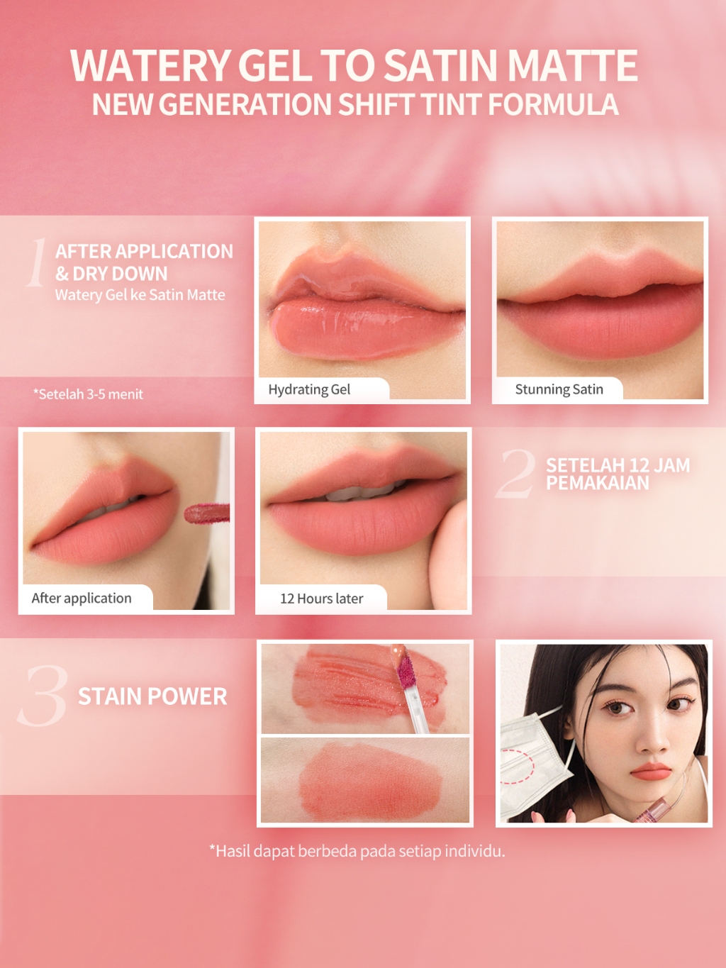 BNB Barenbliss Apple Makes Adorable Mousse Tint - 02 Rose Haze