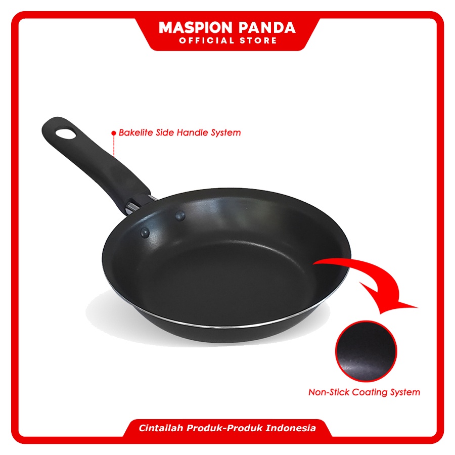 Maspion PRISMA Teflon 22cm - Frypan Non Stick