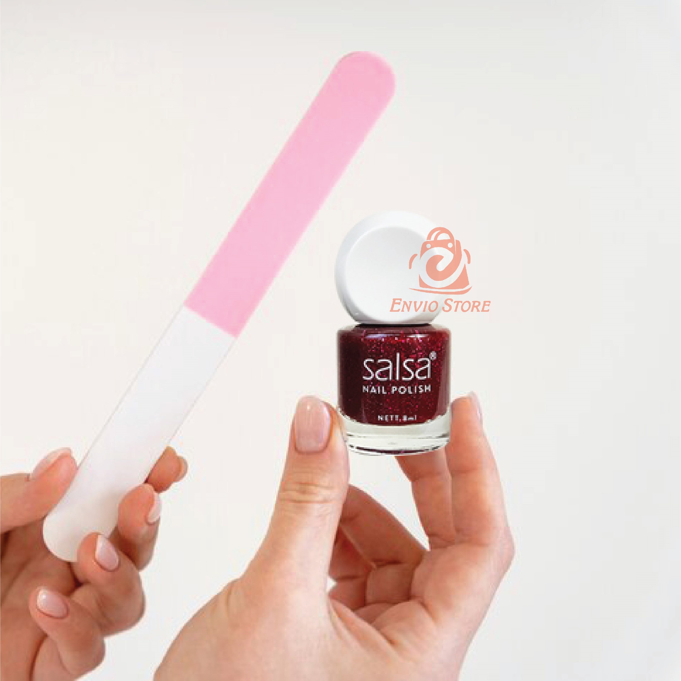 (ISI 3PCS) SALSA Kutek Nail Polish - Sparkling Soda