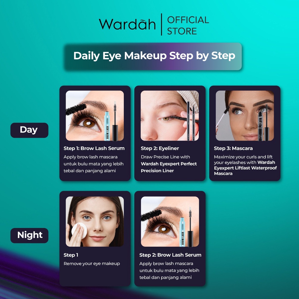 Wardah EyeXpert Perfect Precision Liner 1ml