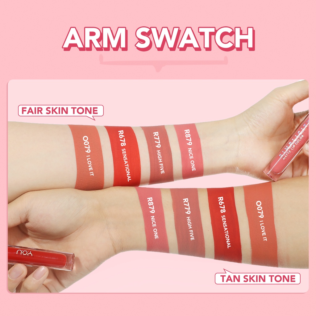 YOU Simplicity Matte Lip Color R678 Sensational *