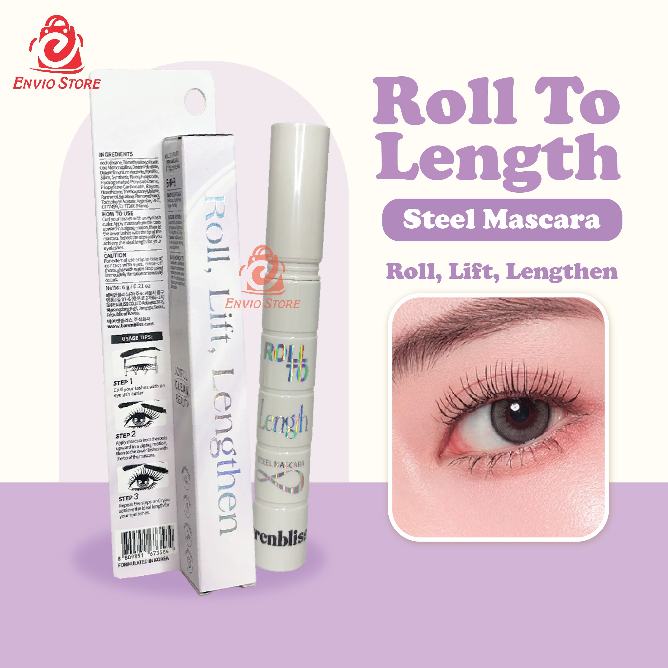 BNB Barenbliss Roll To Length Steel Mascara 6gr