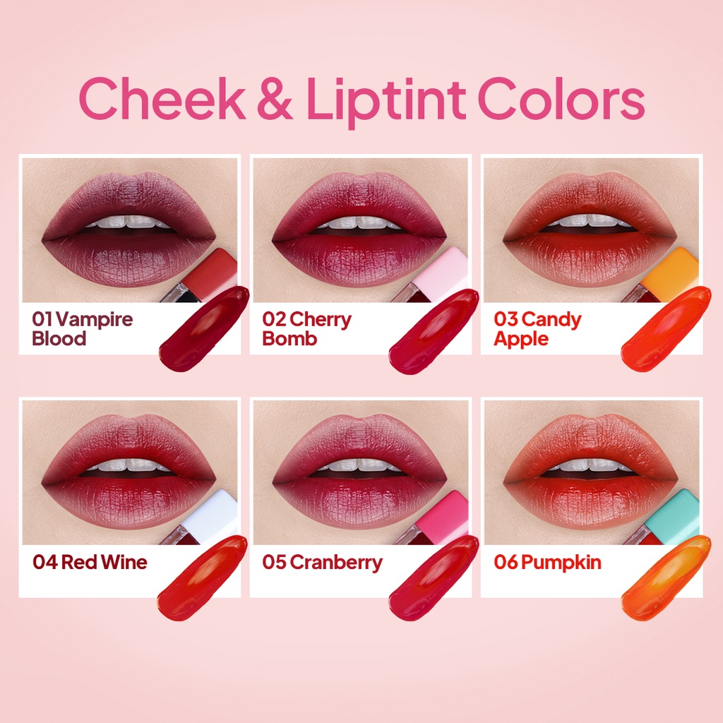 Implora Cheek & Liptint 03 Candy Apple