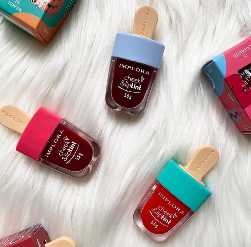 Implora Cheek & Liptint 05 Cranberry