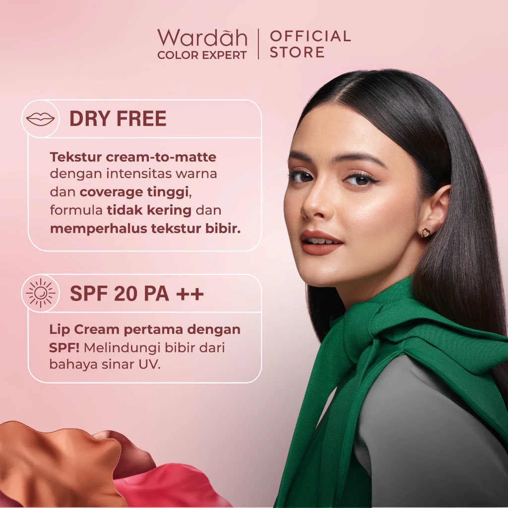 Wardah Exclusive Matte Lip Cream 4gr - 29 Blushin It