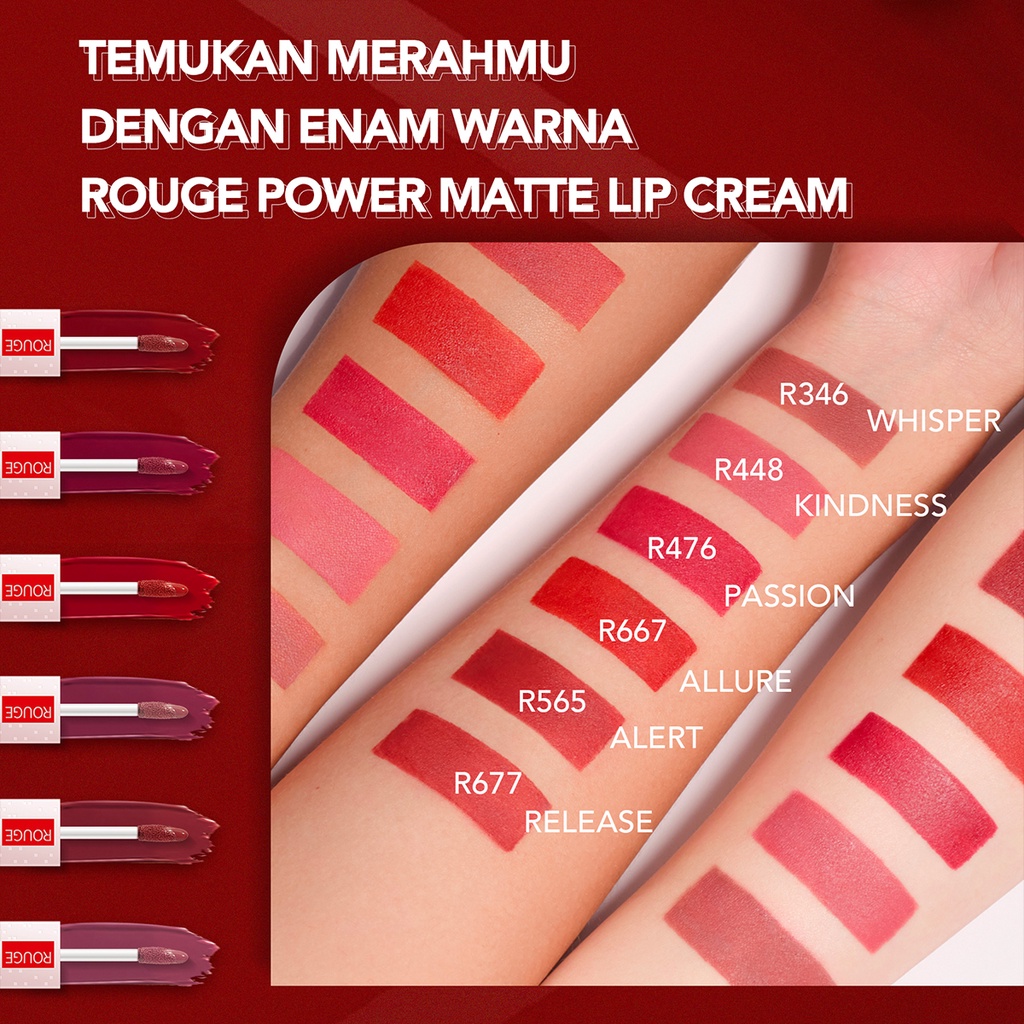 YOU Rouge Power Matte Lip Cream R448 Kindness *