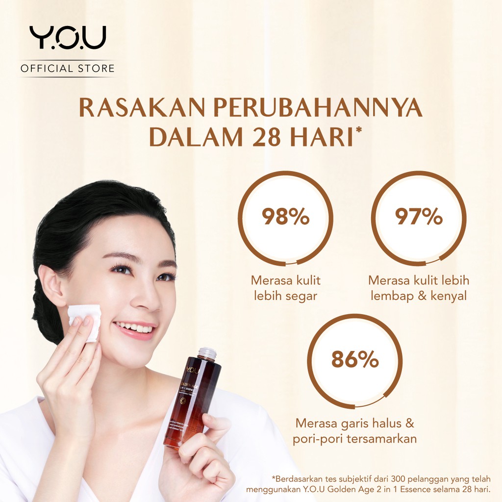 YOU Golden Age 2in1 Essence 100ml [1 Step For 8 Skin Solutions]