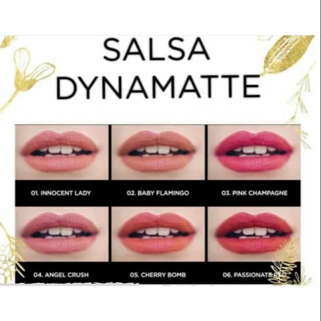 SALSA Dynamatte Lip Cream 5gr - 03 Pink Champagne