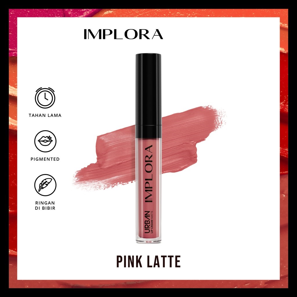 Implora Urban Lipcream Matte - 08 Pink Latte