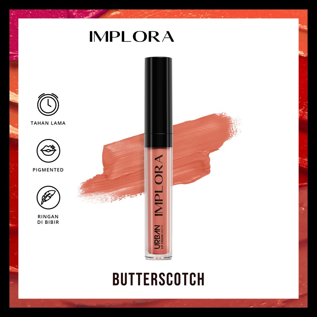Implora Urban Lipcream Matte - 09 Butterscotch