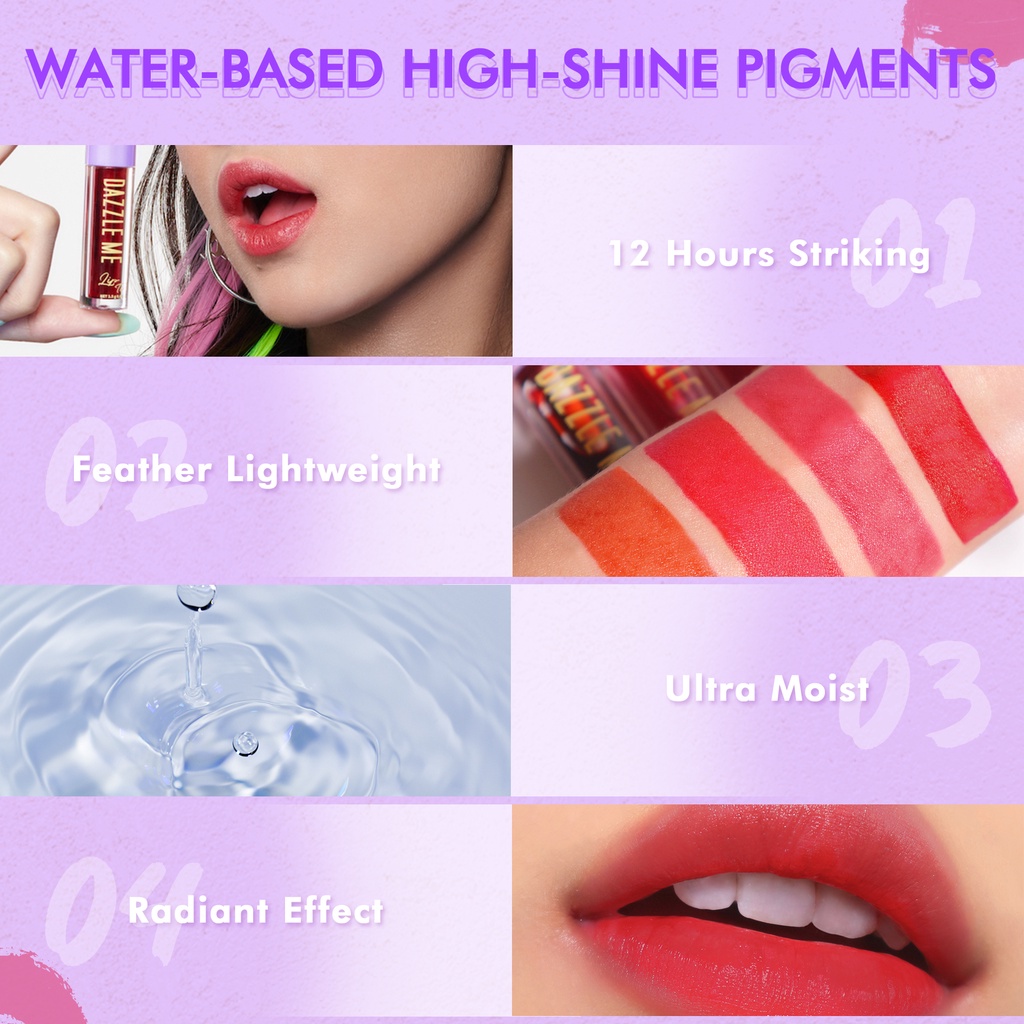 DAZZLE ME Ink-Licious Lip Tint O113 Liked *