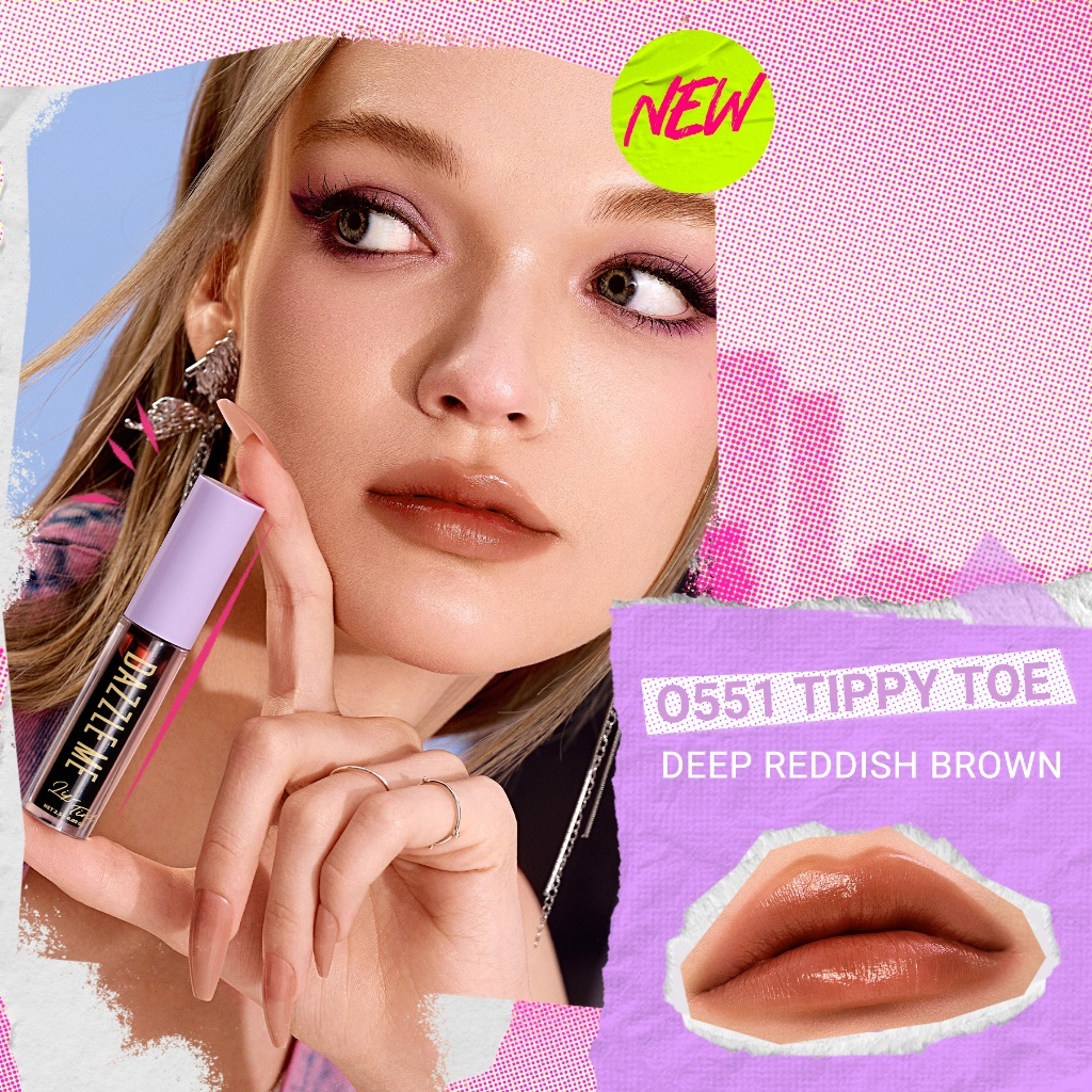 DAZZLE ME Ink-Licious Lip Tint O551 Tippy Toe *