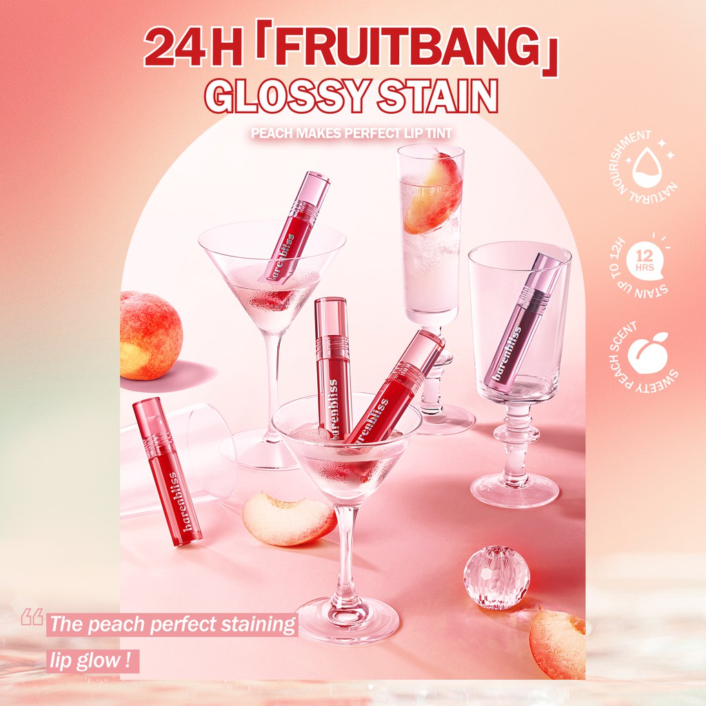 BNB Barenbliss Peach Makes Perfect Lip Tint - 14 Bold Moves
