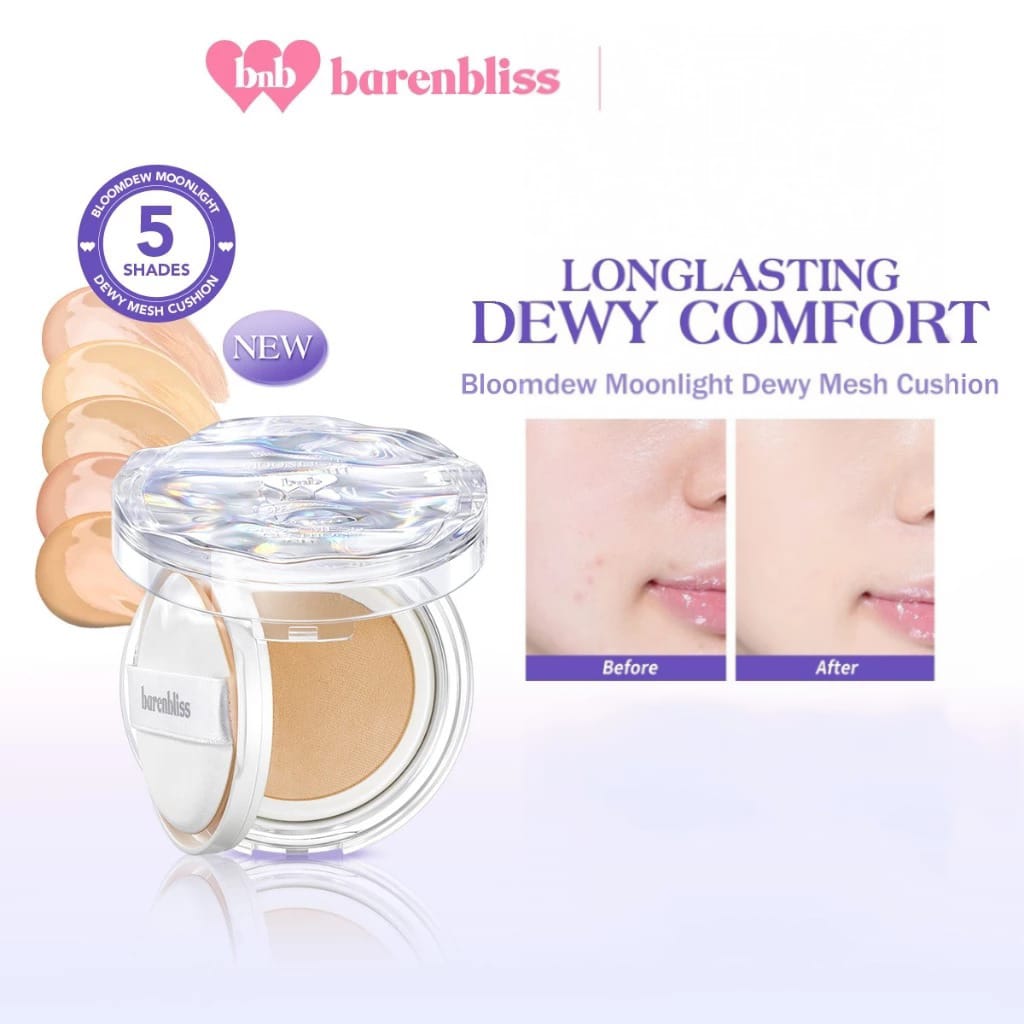 BNB Barenbliss Bloomdew Moonlight Dewy Mesh Cushion 15gr - LN1 Calendula