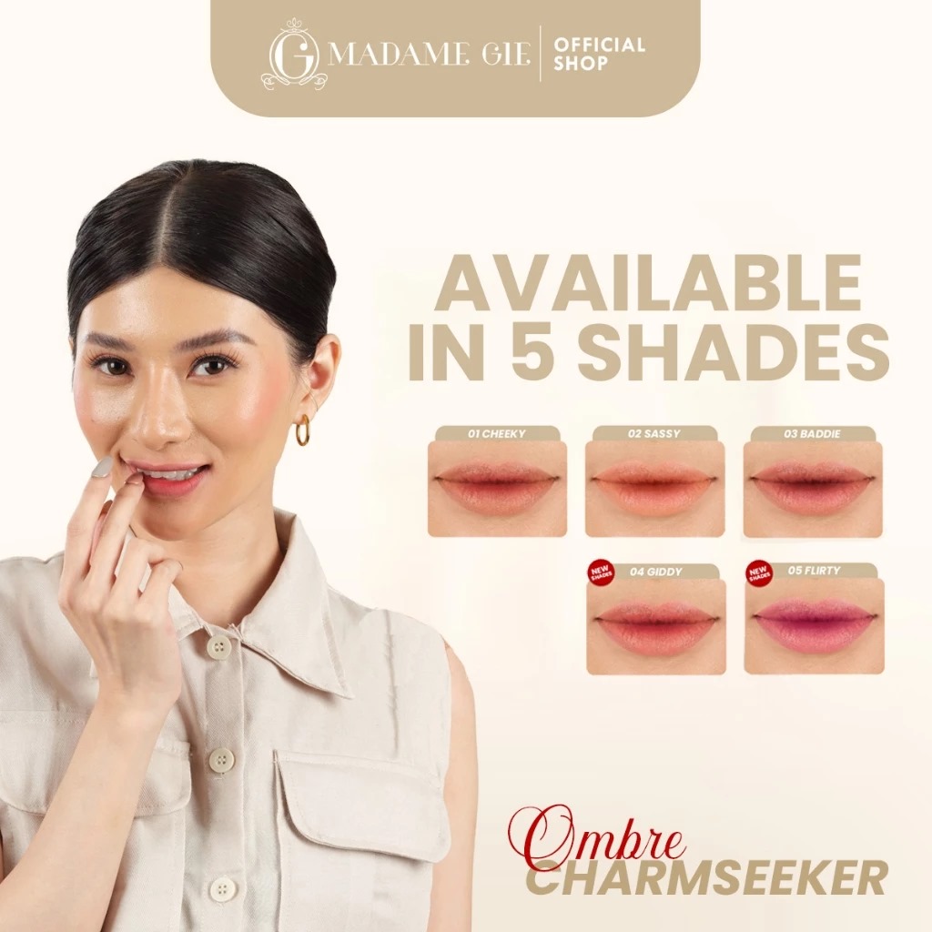 Madame Gie Charmseeker Lipstick & Lipcream - 03 Baddie