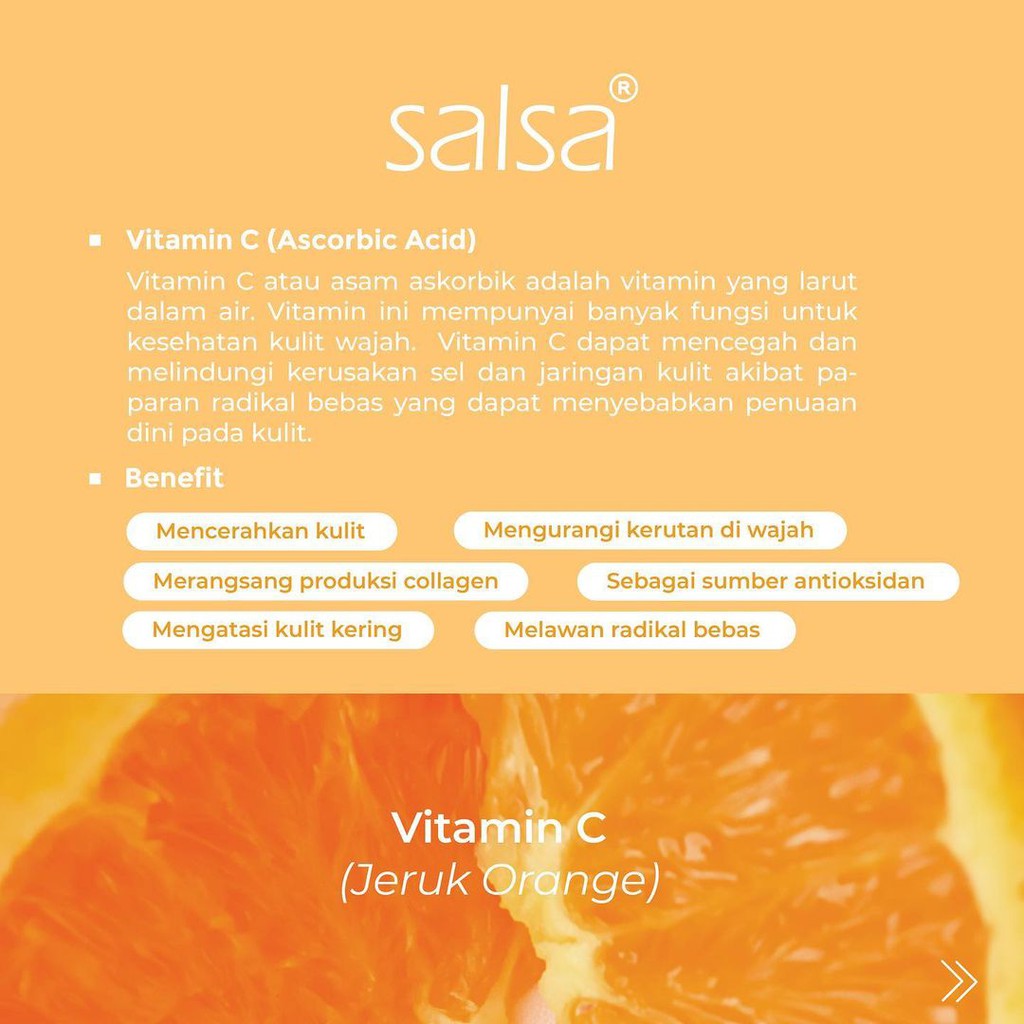 SALSA Brightening Facial Wash Bright & Glow Skin 100ml