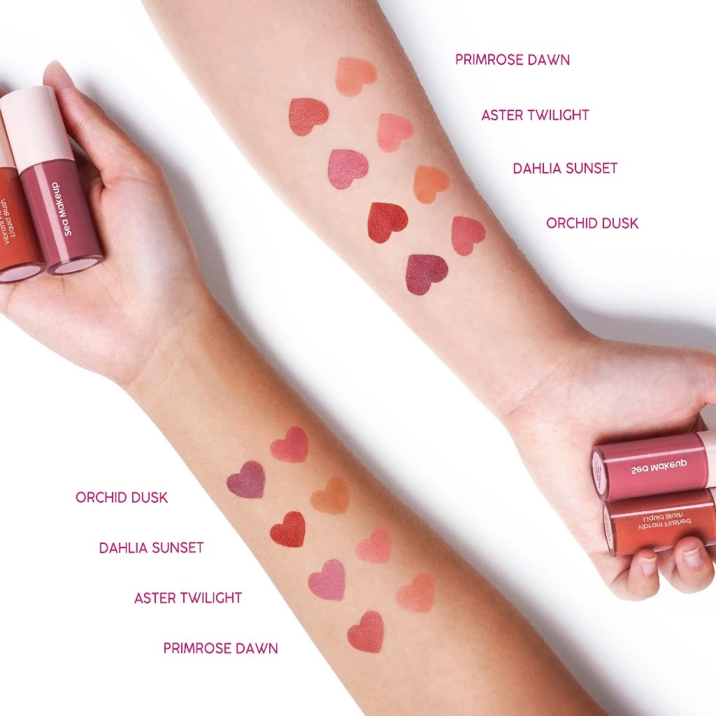 Sea Makeup Vibrant Flushed Liquid Blush 6gr - Primrose Dawn