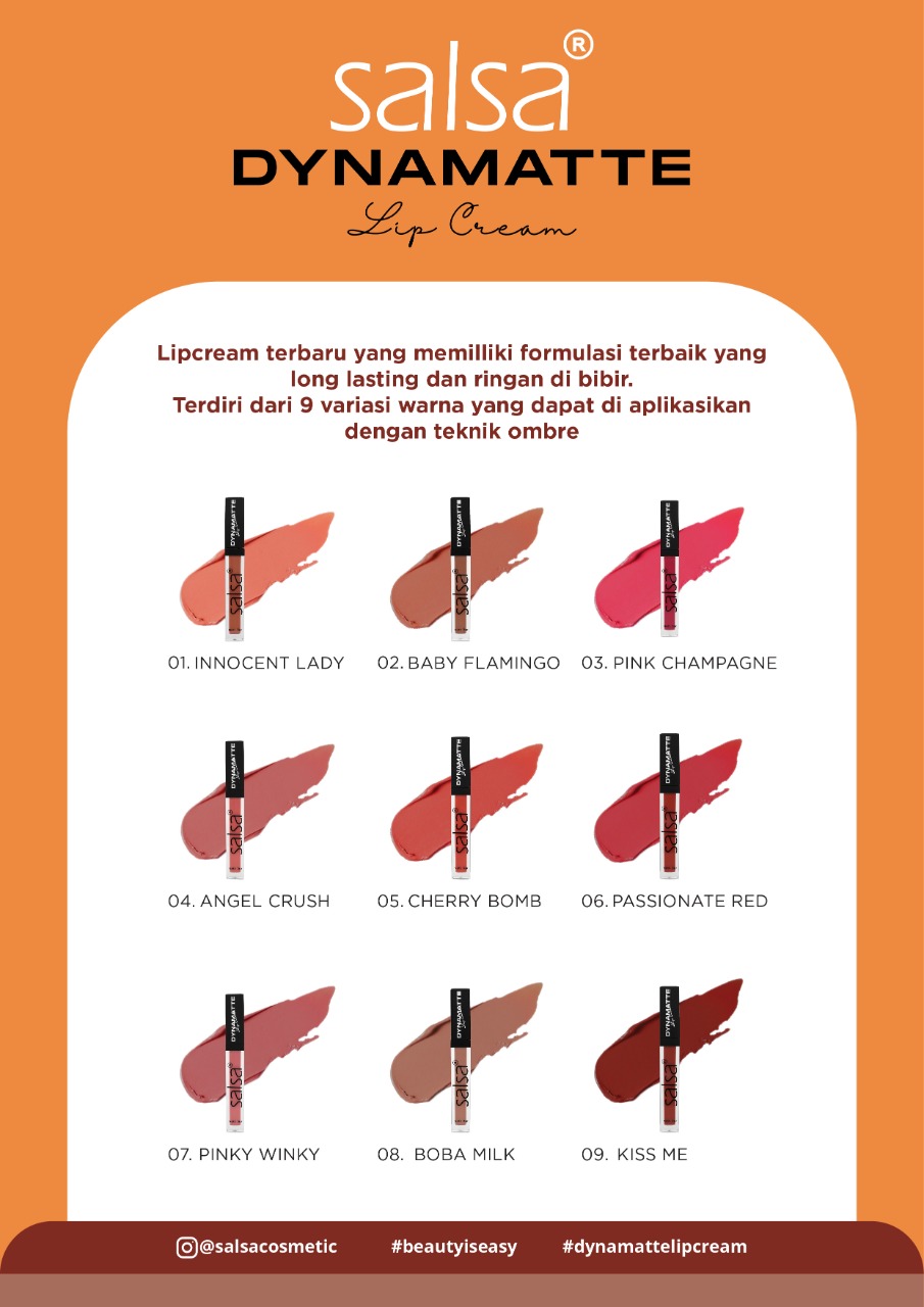 SALSA Dynamatte Lip Cream 5gr - 07 Pinky Winky