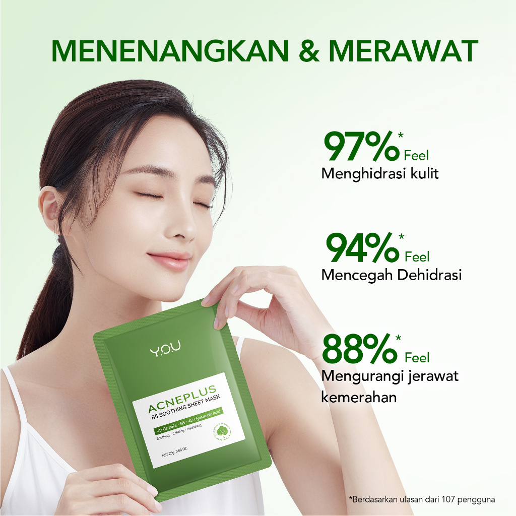 YOU Acneplus B5 Soothing Sheet Mask 25gr