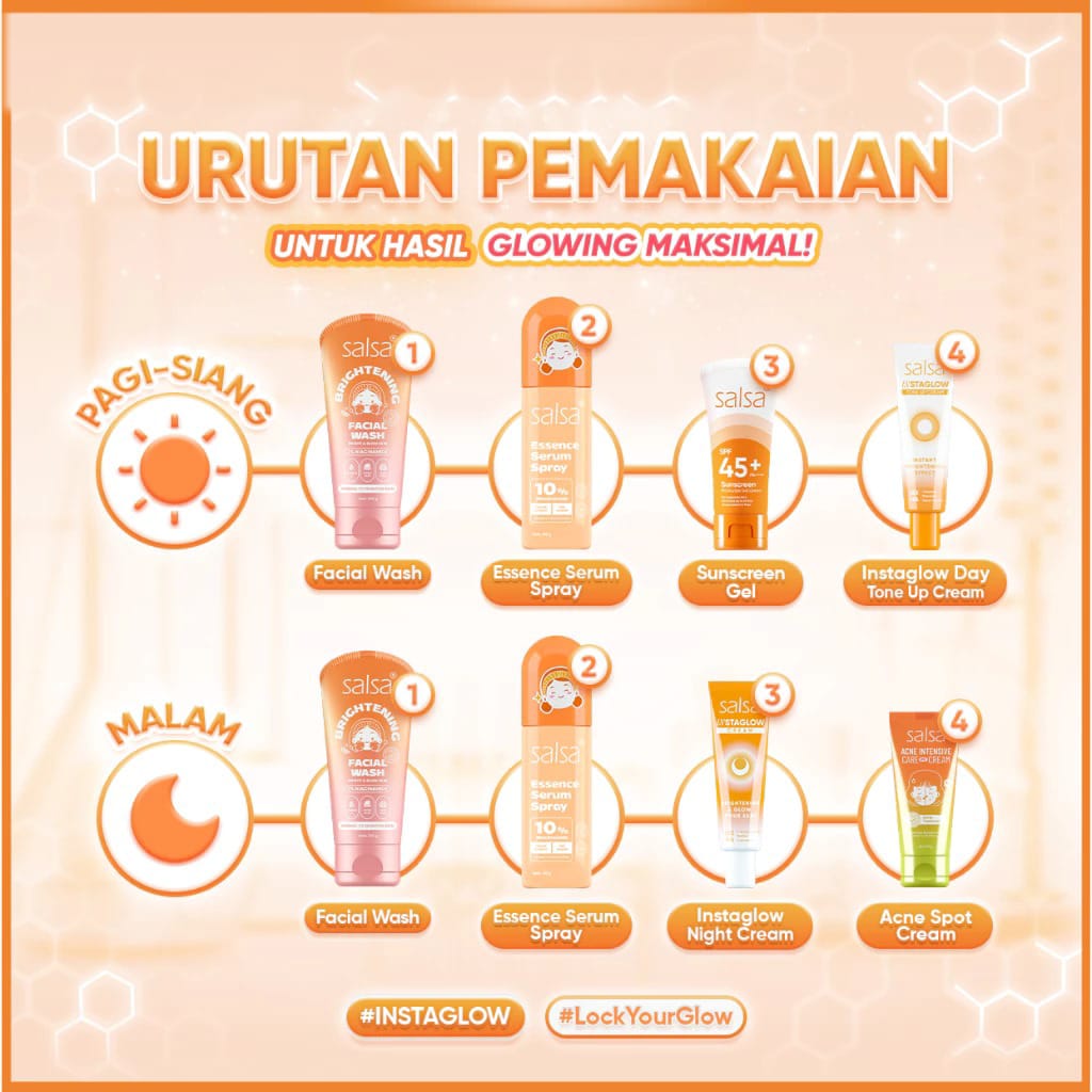 Salsa Instaglow Tone Up Cream 30gr
