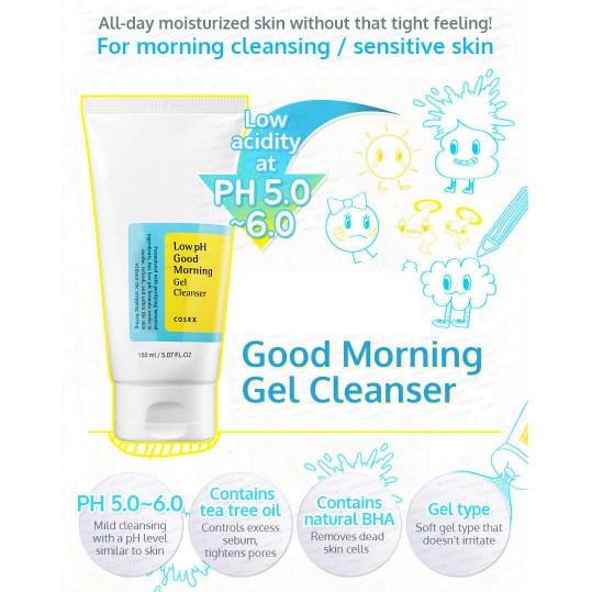 COSRX Low pH Good Morning Cleanser 150ml