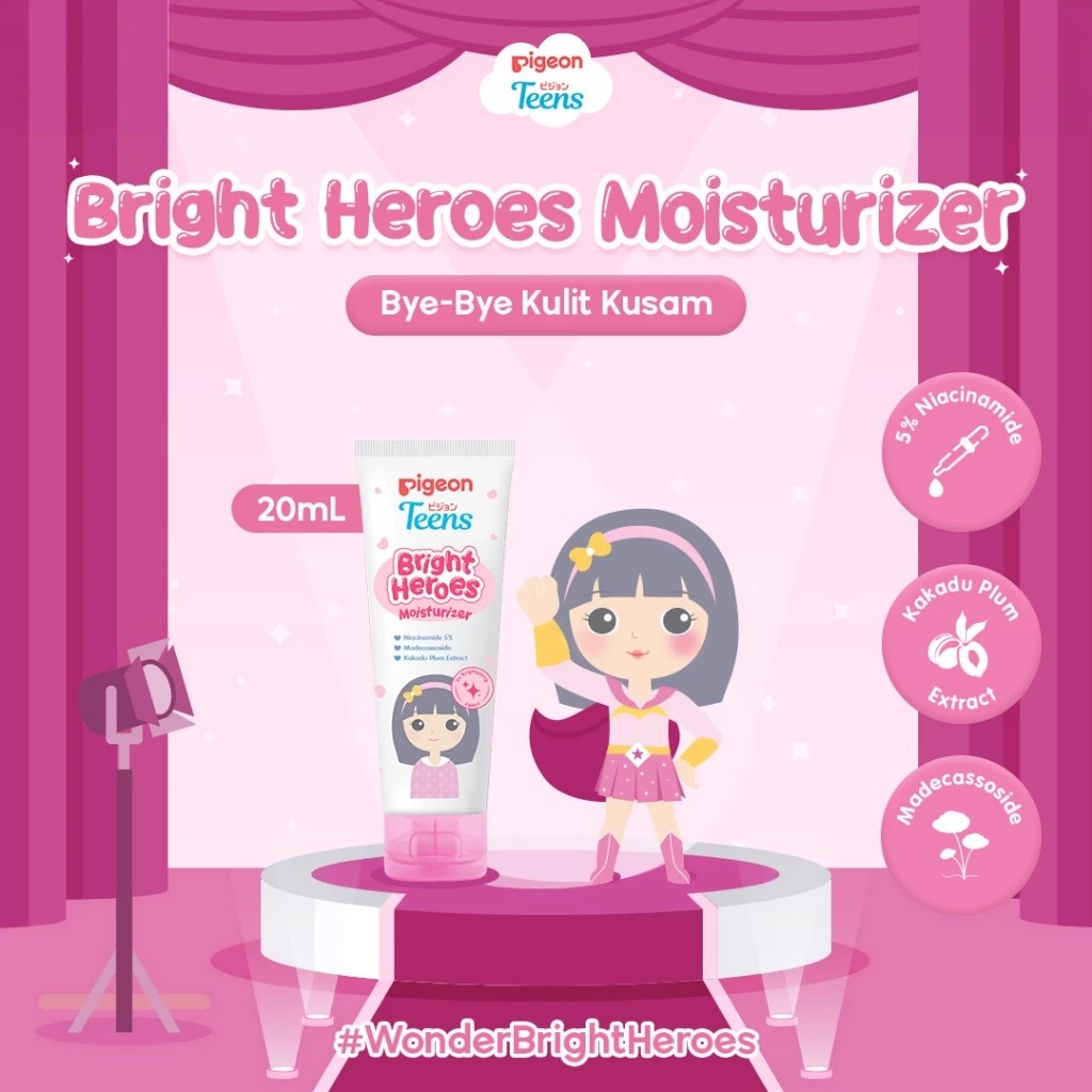 Pigeon Teens Moisturizer 20ml - Bright Heroes