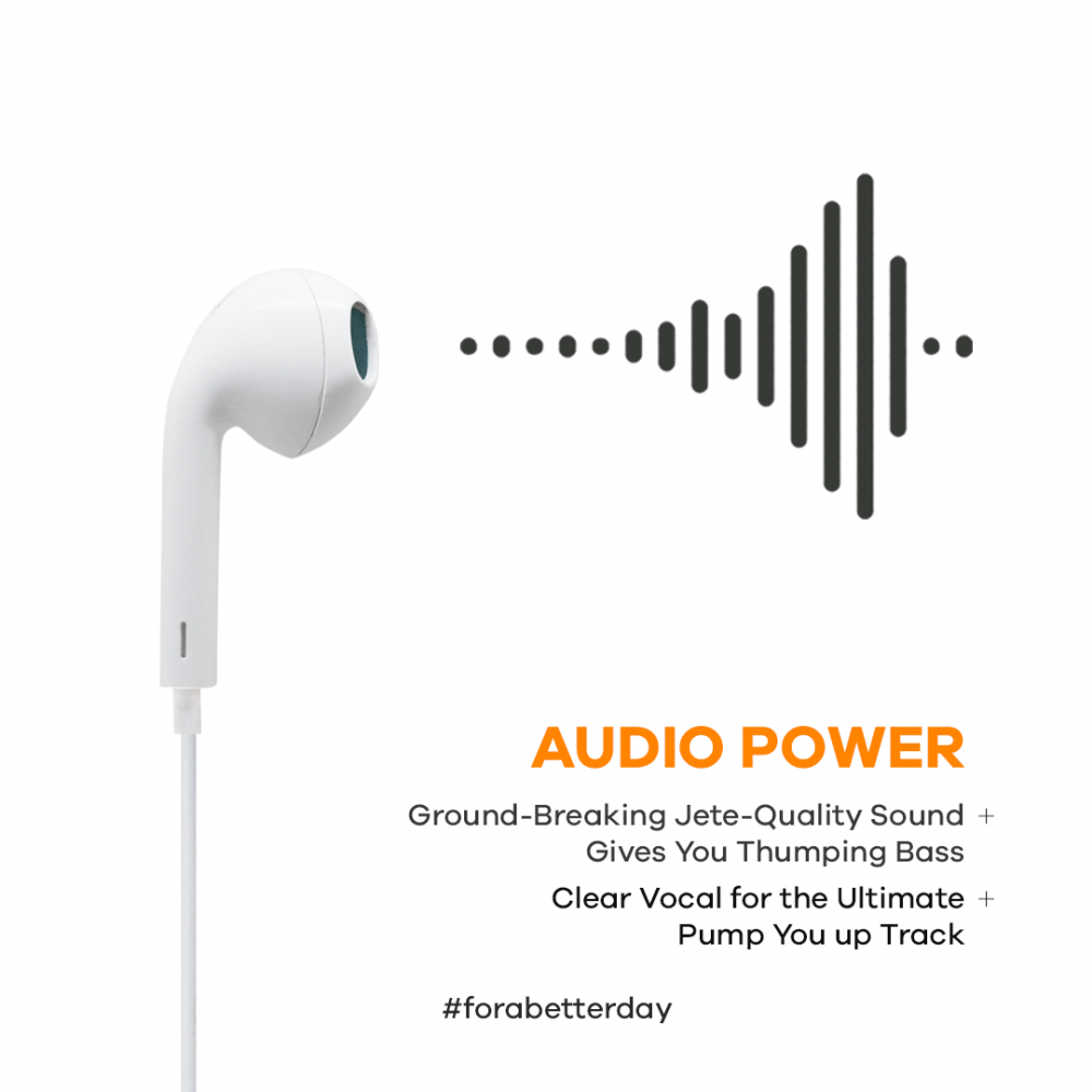 JETE Handsfree Classic Super Bass