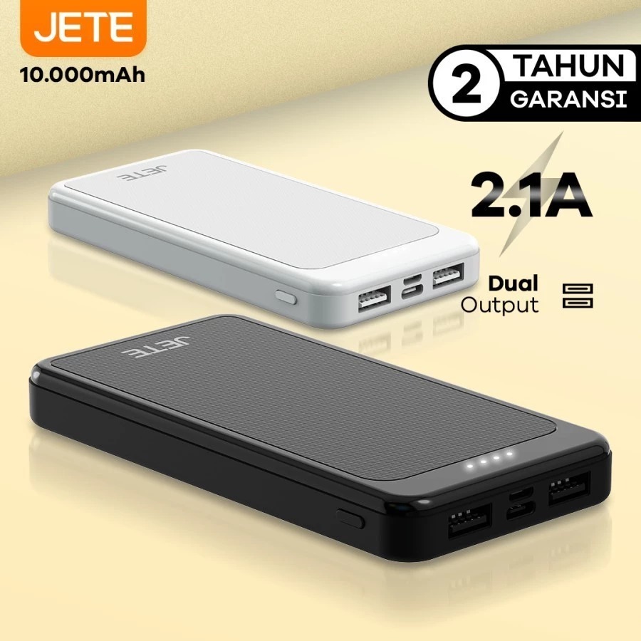 JETE Powerbank C8 Series Fast Charging 10000mAh - Smart IQ Technology
