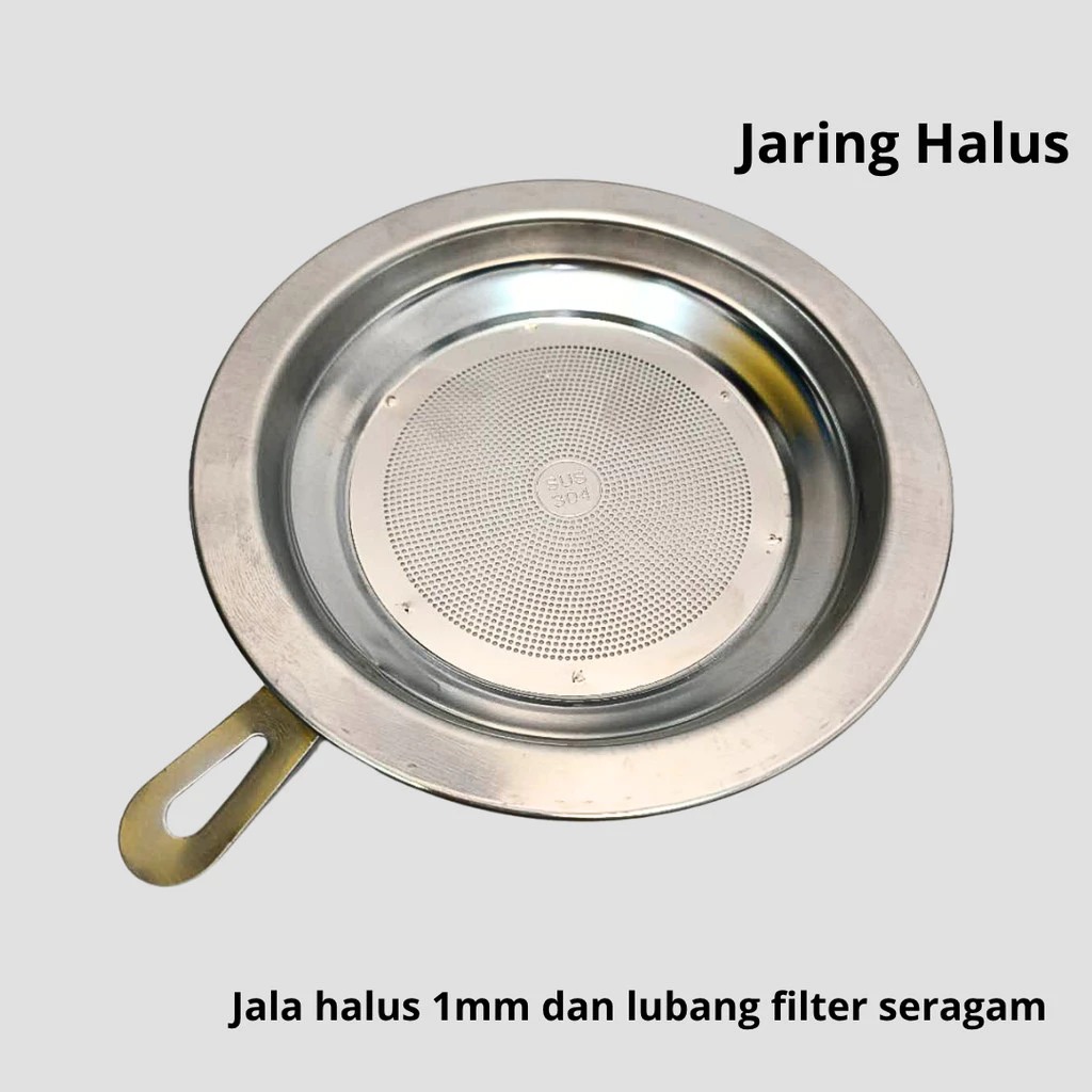 Oil Pot 1Liter - Gelas Saringan Minyak + Tutup