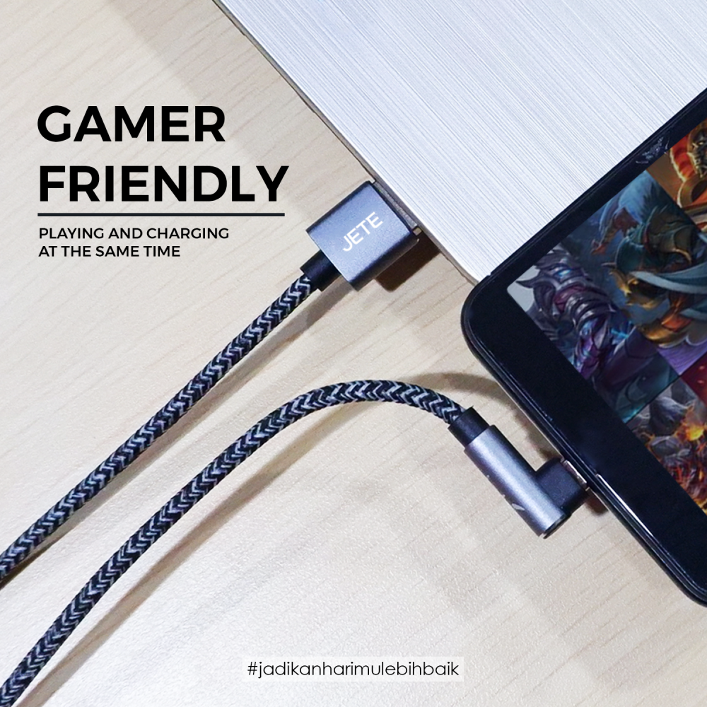 JETE Kabel Gaming CA1 - Type C