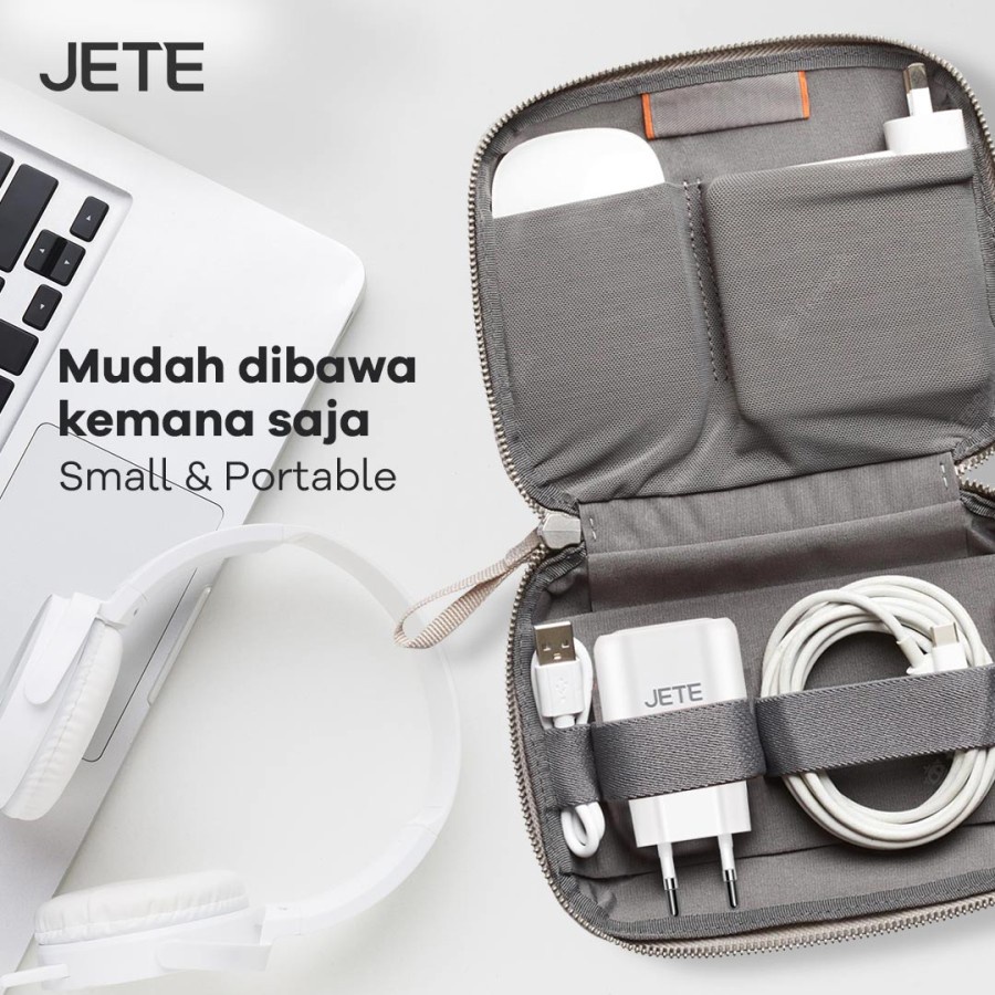 JETE Charger Atomic 2 + Kabel Micro USB 2.1A