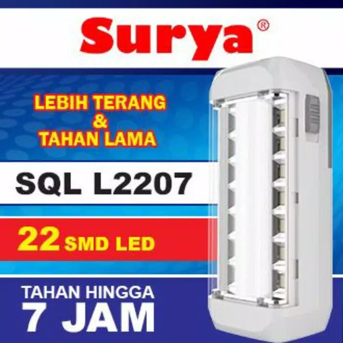 SURYA SQL L2207 Emergency Lamp (Lampu Darurat)