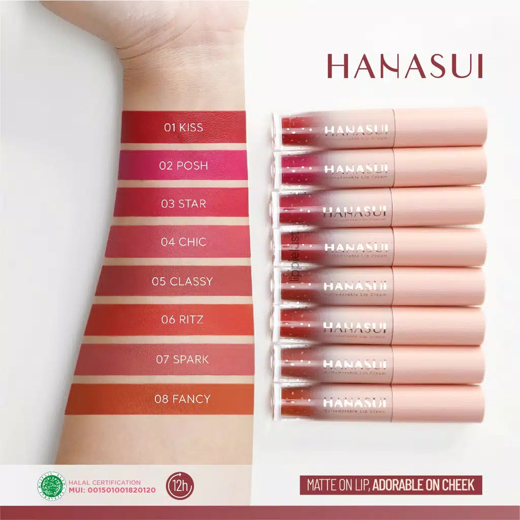 HANASUI Mattedorable Lip Cream 04 CHIC