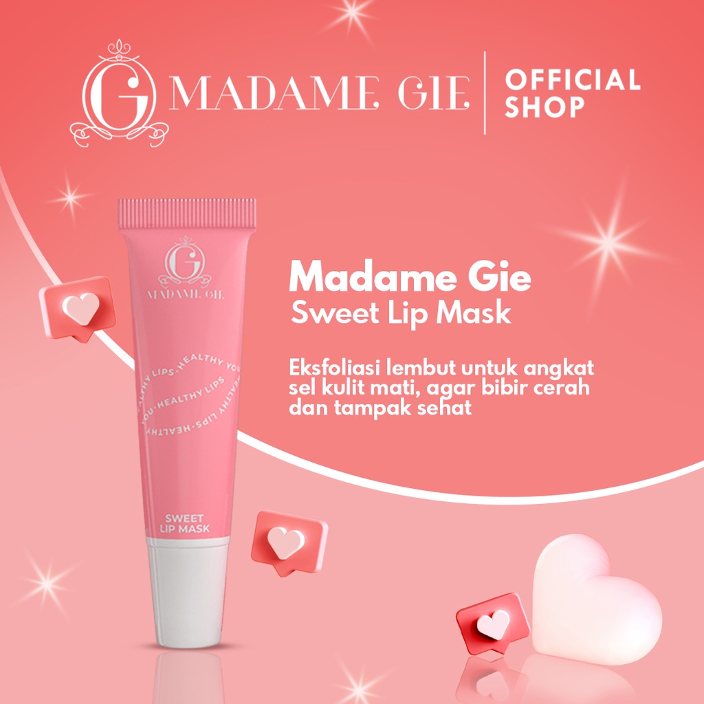 Madame Gie Sweet Lip Mask 10gr - 01 Watermelon
