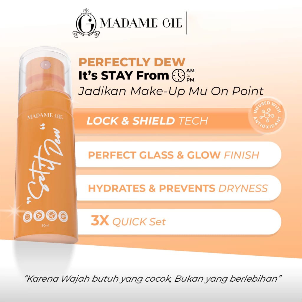 Madame Gie Set It Dew Setting Spray 50ml
