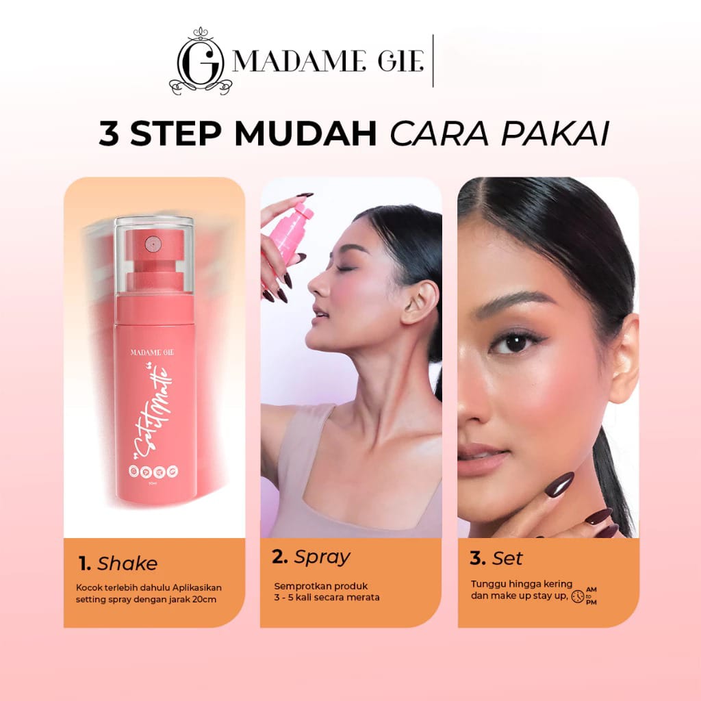 Madame Gie Set It Dew Setting Spray 50ml