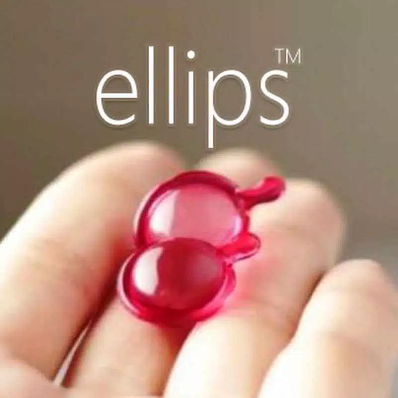 ELLIPS Hair Vitamin Kuning - Smooth & Shiny (6 Capsules)